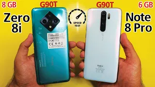 Infinix Zero 8i vs Redmi Note 8 Pro Speed Test! OMG🤦‍♀️