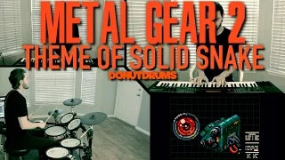 Metal Gear 2: Solid Snake | Theme of Solid Snake [Drum/Bass/Keyboard Cover] DonutDrums