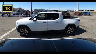 INSANE ! 2023 Rivian R1T vs 2020 Tesla Model 3 LR with Acceleration Boost, 1/4 mile