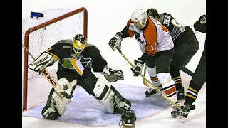 Pittsburgh Penguins  Philadelphia Flyers Hits, Scrums, Fights and Brawls April 29, 2000