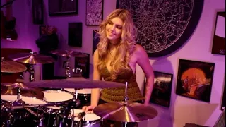 Jimi Hendrix "Crosstown Traffic" Drum Cover ~Brooke C