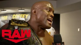 Lashley will always be a fighting United States Champion: Raw Exclusive, Aug. 29, 2022