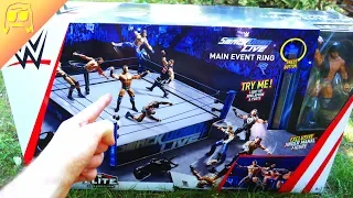 WWE Elite SMACKDOWN Main Event Ring EXCLUSIVE Jinder Mahal Toy Playset Unboxing Construction Review!