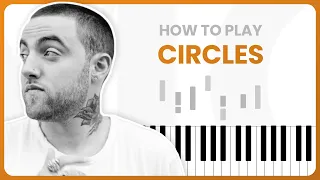 How To Play Circles By Mac Miller On Piano - Piano Tutorial (Part 1 - Free Tutorial)