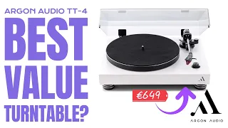 Argon Audio TT-4 Turntable REVIEW - More For Less!