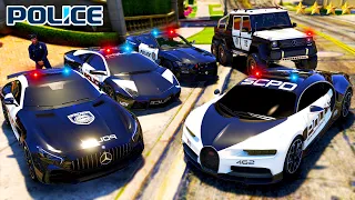 Michael Steal Every POLICE Super Cars in GTA 5 #160