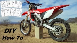 How to 2017 CRF450R Restyled 2005 CRF 450 / 250