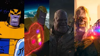 Эволюция Таноса  в мультфильмах и кино (1998-2021)