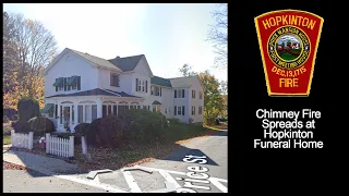 Hopkinton 2-Alarm Funeral Home Fire Audio 5/31/2021 [Massachusetts]