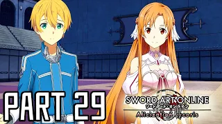 Asuna watches Kirito & Eugeo clash Swords! [Part 29] - Sword Art Online Alicization Lycoris