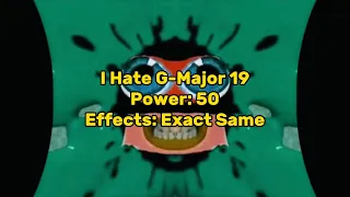 I Hate G-Major 19 50 Powers More!!!!!!!!!!!!!!!!!!