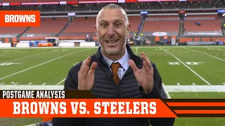 Browns vs. Steelers Postgame Analysis | Cleveland Browns