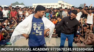 लामा लामा घँघट गाने पर फ़ौजी भाई का जबरदस्त dance | Viral Video- Indore Physical Academy