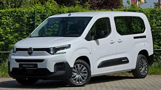 NEW 2024 Facelift Citroën Berlingo PLUS XL 1.5 BlueHDi 130 Icy White