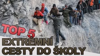 TOP 5 Nejextrémnější cesty do školy