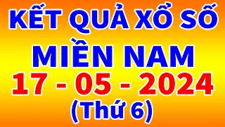 kết quả xổ số miền nam hôm nay thứ 6 ngày 17/5/2024 (xs Vĩnh Long, xs Bình Dương, xs Trà Vinh)