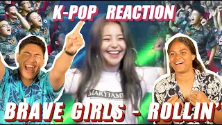 FIJI FRIENDS REACTS TO K-POP l BRAVE GIRLS - ROLLIN’ (WITH COMMENTS) [KOR SUB]