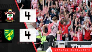 EXTENDED HIGHLIGHTS: Southampton 4-4 Norwich City | Championship