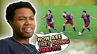 THIS IS BEAUTIFUL TO WATCH!!! The Art of Tiki-Taka Reaction