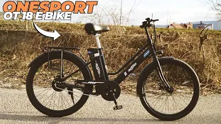 E Bikes make life easier! OneSport OT18 Unboxing I Review I Range I Battery I Speed test