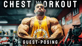 Chest Workout at Bev’s Powerhouse Gym | Guest Posing NPC EASTERN USA CHAMPIONSHIPS