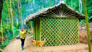 FULL VIDEO: 36 Days Building farm, complete the bamboo house, chicken coop - May Nui / Building Life