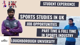 Sports Studies in UK | Current Job Market | Student Experience | Ft. #Arjith