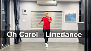 Oh Carol - Line Dance | (Carbonara Remix) | Leo (BÀI HƯỚNG DẪN BẤM▶️)