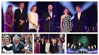 Belgian Royal Family Celebrates National Day 2023 - Village of Defense and Concert