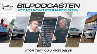 Ny Volvo XC40 Recharge 2024, stor test og anmeldelse. Skal du vælge en Volvo C40 eller Volvo XC40?
