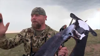 Aron Snyder uses a Stalker Decoy to take his first pronghorn antelope with a traditional bow!