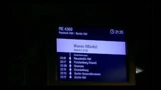 DB-Regio Ansage (Rostock Hbf)