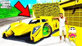 If Franklin Touch ANYTHING Turns GOLD in GTA 5 | SHINCHAN and CHOP