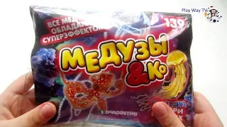 Медузы и Ко Красная пиранья ДеАгостини  Ko Rhopilema nomadica Tentacols DeAgostini #обзор #медузы