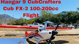 HUGE RC gas plane, Hangar 9 CubCrafters Cub FX-3 100-200cc