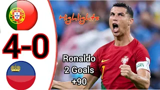 Portugal VS Liechtenstein 4-0 | All Goals & Extended Highlighs | Euro 2024 Qualification HD 2023