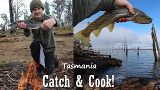 TROUT FISHING & COOKUP TASMANIA - Catch and Cook