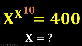 Math Olympiad Challenge | Ace Algebra | Solving Exponential Equation
