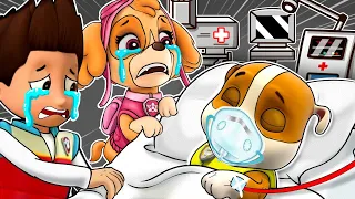 Paw Patrol Ultimate Rescue | Rubble Please Wake Up! - Very Sad Story | Rainbow Friends 3