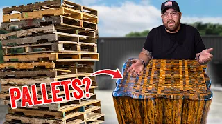 I TESTED 'Turning FREE Pallets Into A $600 Table '... Again!