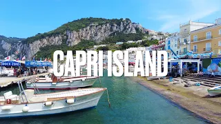 CAPRI - 🇮🇹 ITALY [4K] Fantastic Walking Tour and Ferry || Part 01