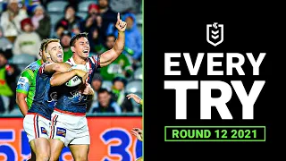 Every Try of Round 12 | NRL 2021