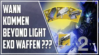 Destiny 2 ► Beyond Light Exo Waffen Roadmap | Falkenmond uvm