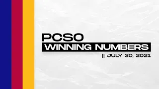 PCSO Lotto Draw: P49M Ultra Lotto 6/58, Mega Lotto 6/45, 4D, Suertres, Ez2 | July 30, 2021