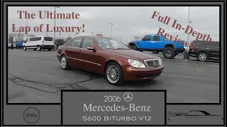 2006 Mercedes Benz W221 S600 V12|Walk Around Video|In Depth Review