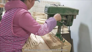 Wooden toy production