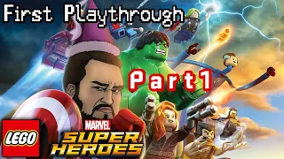 LEGO Marvel Superheroes Playthrough Part 1 (First Playthrough)