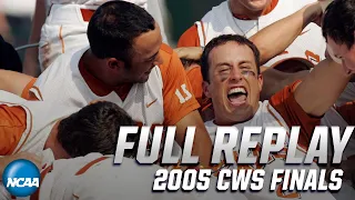 Texas vs. Florida: 2005 CWS Finals | FULL REPLAY