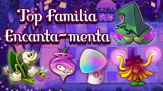 Top 12 Plantas de la peor a la mejor de la familia Encanta-menta de PvZ 2