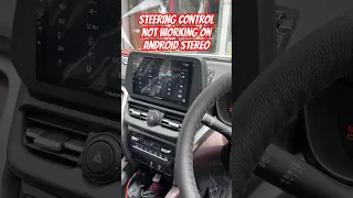 Steering Control not working on Android Stereo Problem Solved 💯 guaranteed #androidstereo #problem
